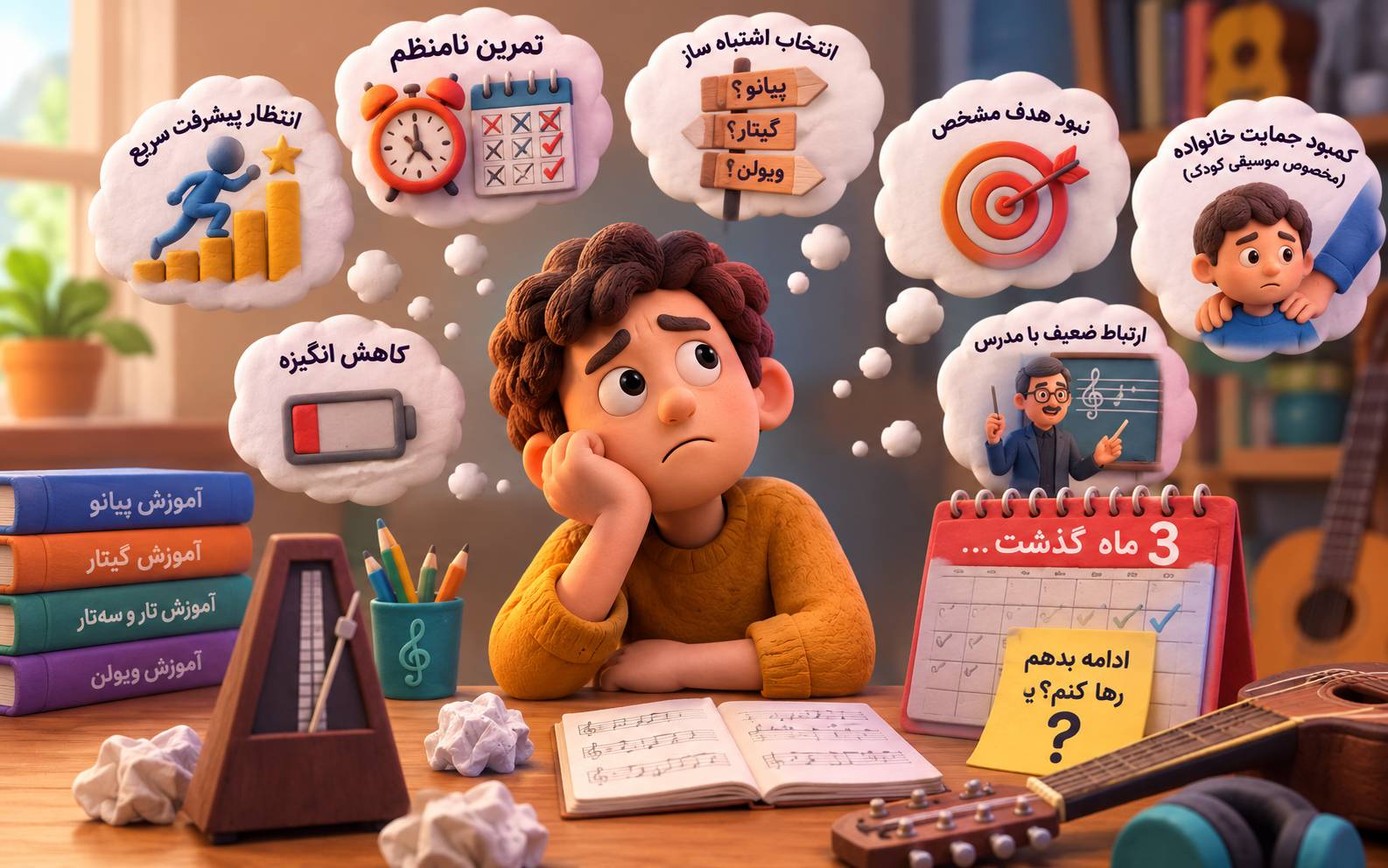 ۷ دلیل اصلی و راهکارهای جلوگیری از ترک آموزش